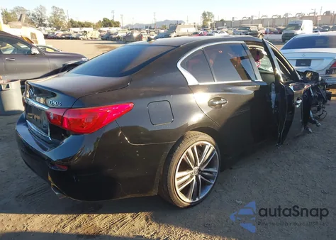 2015 Infiniti Q50 Sport z USA, uszkodzony, nr VIN JN1BV7AP2FM334999